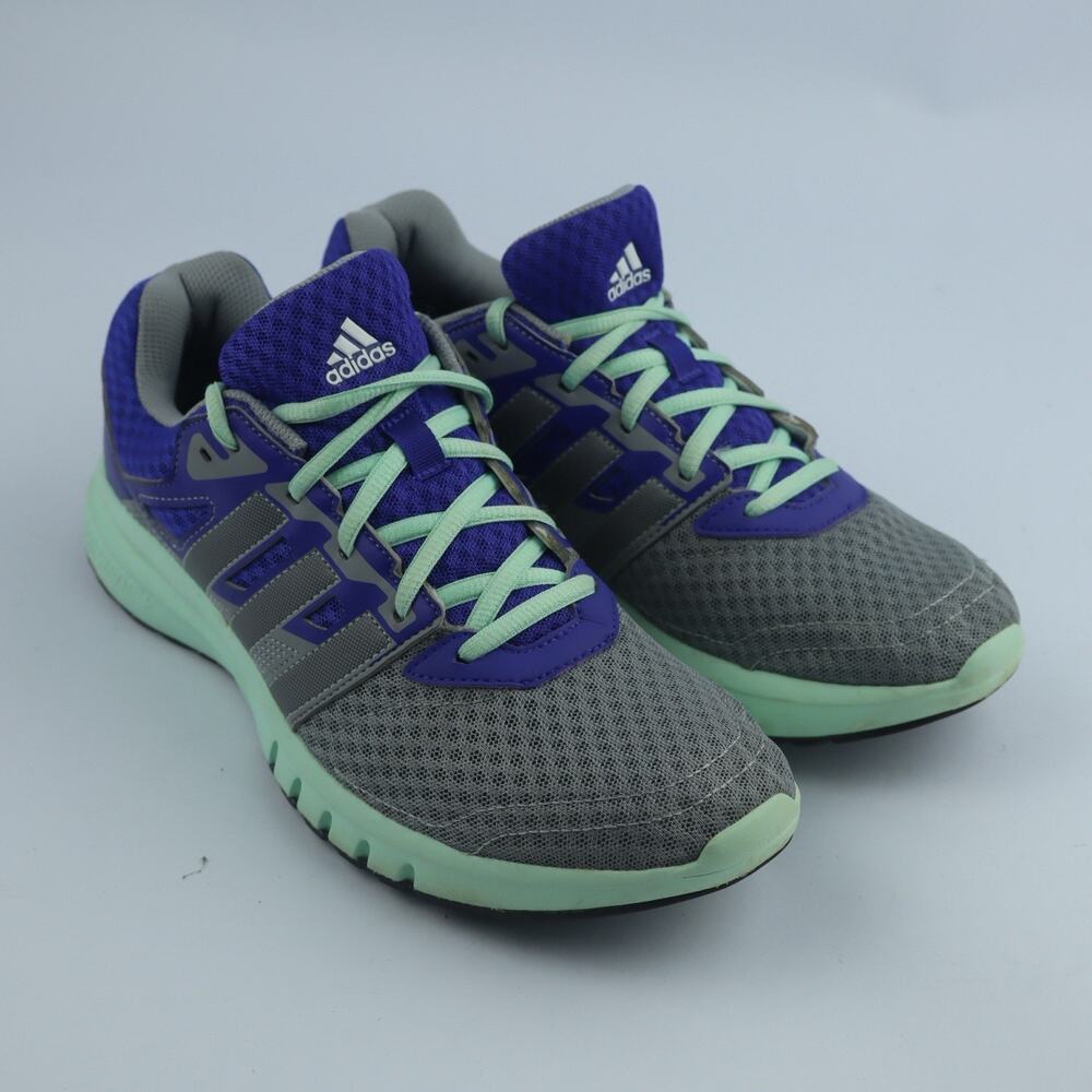 Adidas Womens Galaxy Elite AF5565 Gray Running Shoes Sneakers Size 8